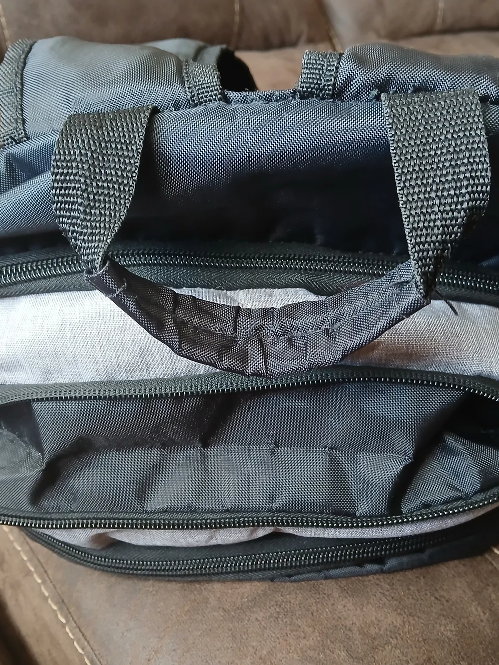 Eastsport Men's Grey and Black Backpack